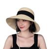 Straw Hat For Women Summer Foldable Sun Hat With Butterfly Bow For Beach And Outdoor Activities