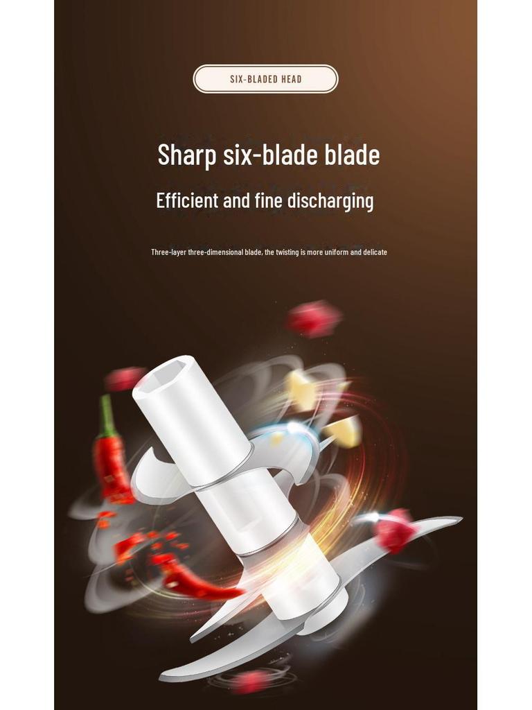 Elektrischer Knoblauchschneider & Presse