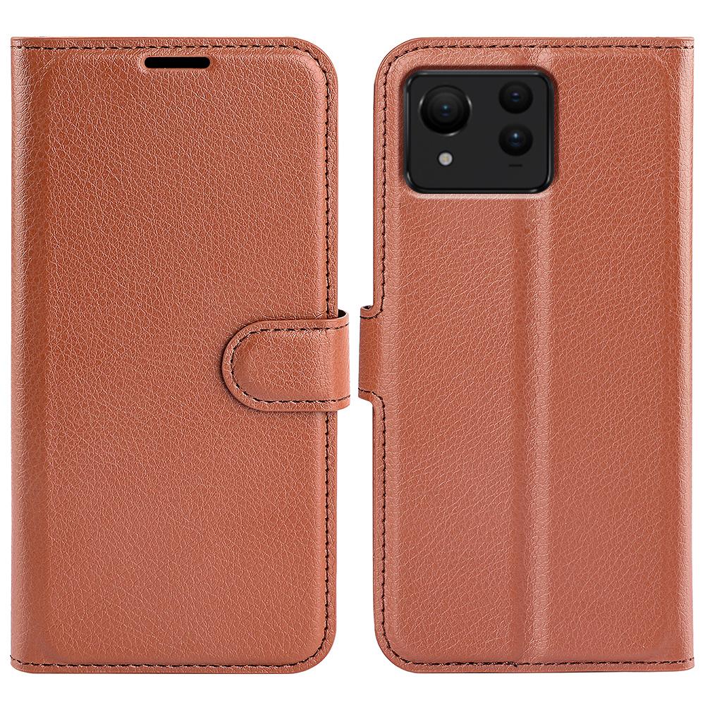 For Asus Zenfone 11 Ultra 5G Case Litchi Texture Card Holder Phone Protective Cover