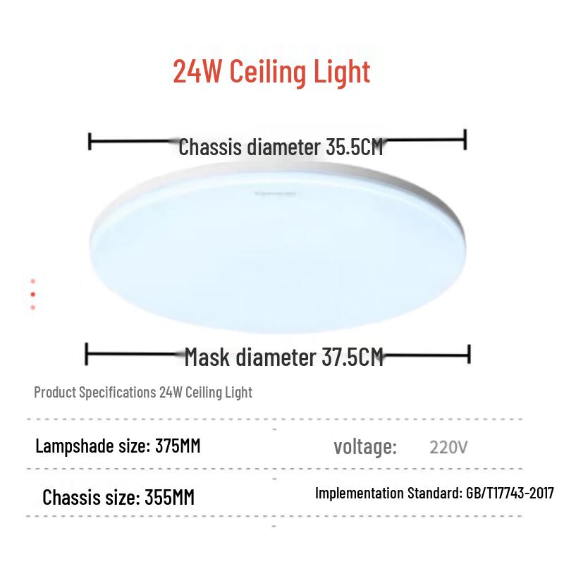 LED Flush Mount Ceiling Light
