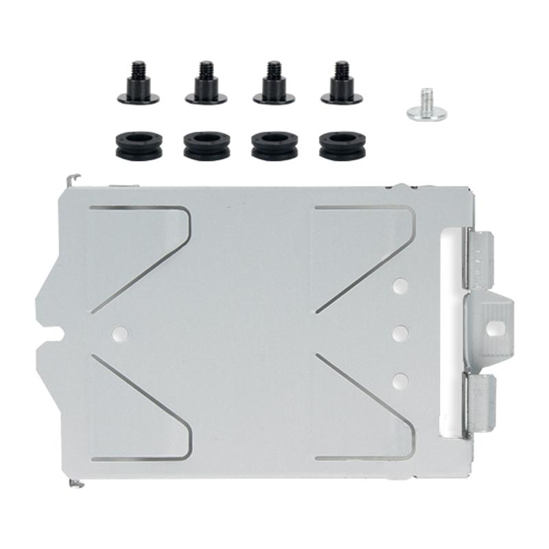 Gaming Accessory for Console Hard Disk Drive Base Bracket HDD Mounting Bracket Hard Drive Tray Metal Holder with Screw