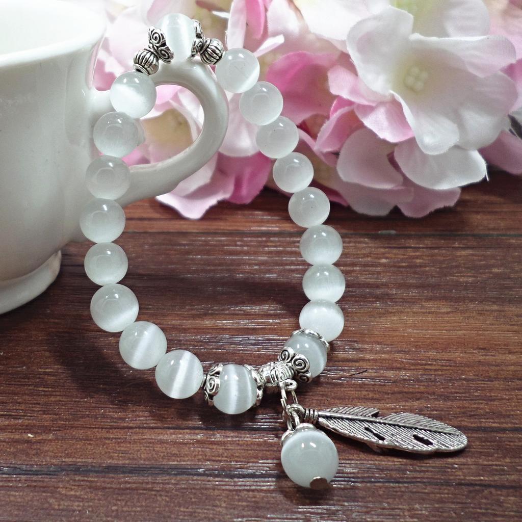 Crystal bracelet opal bracelet women's ethnic style women's fashion beaded hand jewelry