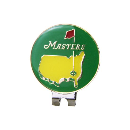 

1 Set Golf Cap Clip Anti-rust Fine Workmanship Portable Magnetic Golf Ball Marker