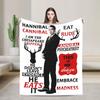 Hannibal Blankets Fuzzy Awesome Warm Throw Blankets for Home Textile Decor,