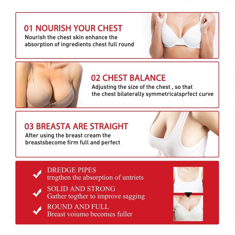 Breast Enhancement Cream, Whitening, Moisturizing, Quickly Lifting And Tightening