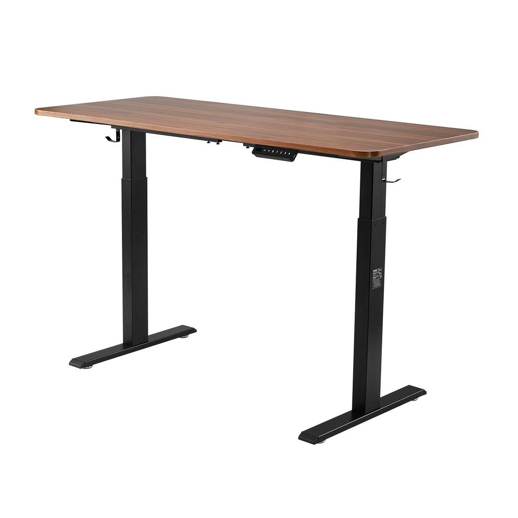 Standing Desk Frame Dual Motor, Electric Adjustable 104-160 Cm Extension Length, 4 Memory Height Settings, Stand Up Table Legs, Sit To Stand Desk Leg