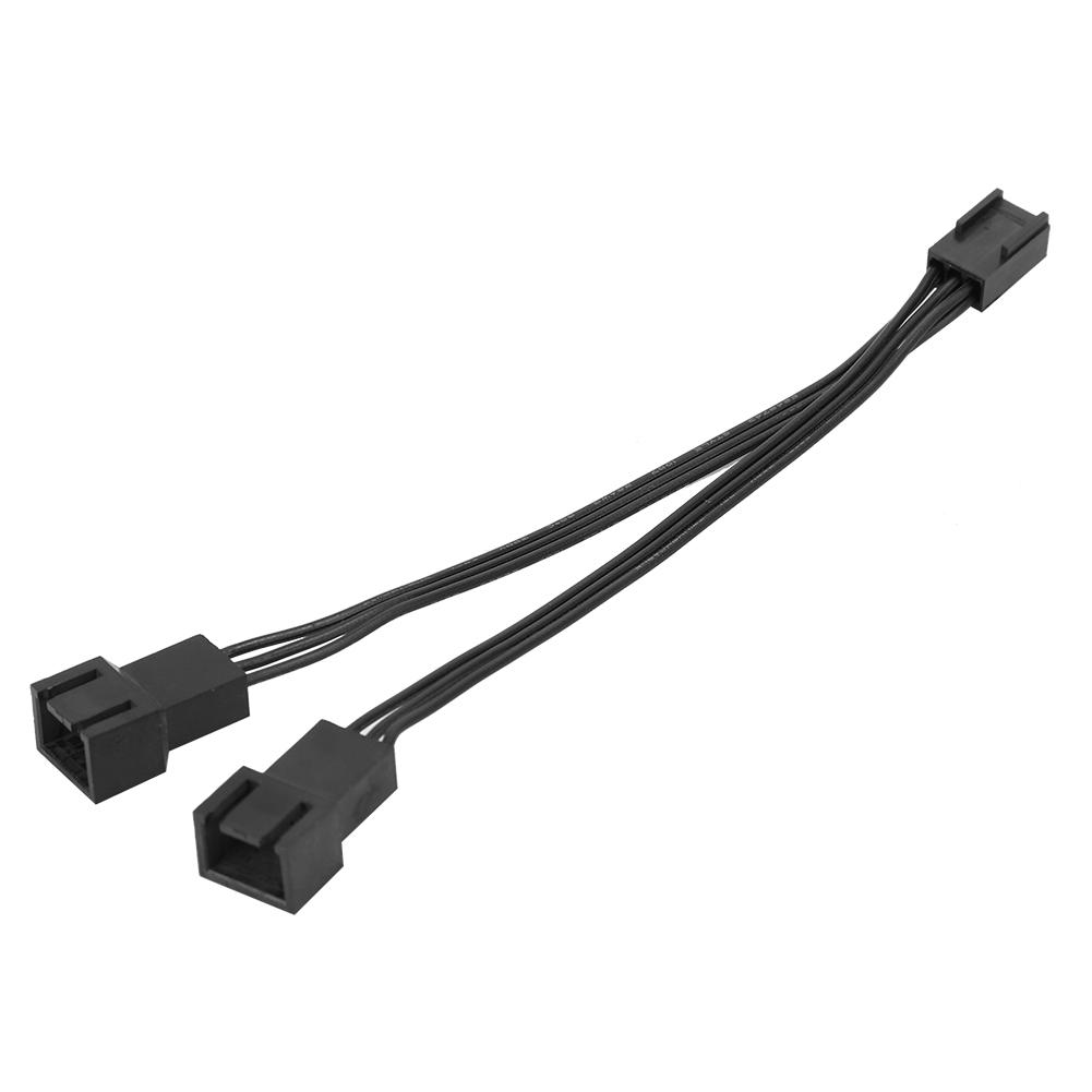 

5 шт. 3-контактный 1-2 удлинительный кабель-разветвитель ЦП корпус вентилятора рукав адаптер линия питания