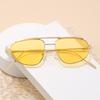 Vintage Style Woman Sunglasses Pilot Shape Anti-reflective Men Sunglass Holiday Travelling Sun Glasses Man