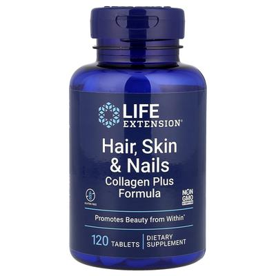 Haare, Haut, Nägel, Kollagen Plus Formel, 120 Tabletten