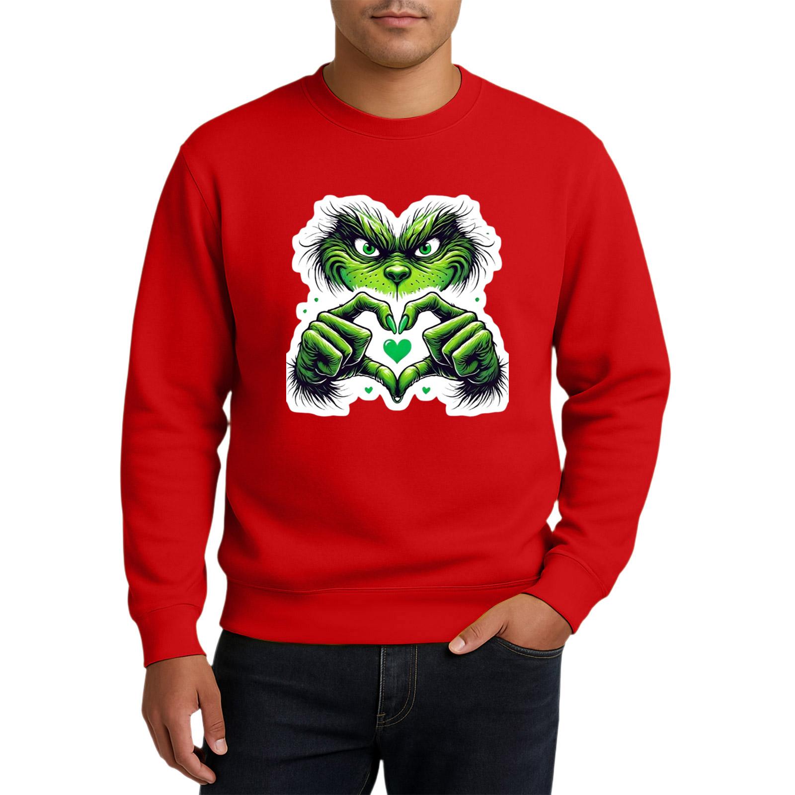 

Мужской пуловер с длинным рукавом, толстовка со стойкой, повседневного кроя, с высоким воротником, базовая рубашка из овечьей шерсти S красный