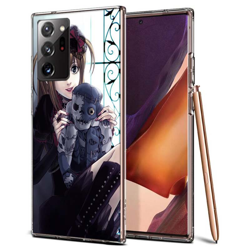 Anime Death Note Amane Misa Phone Case for Samsung A55 A35 A25 A15 A07 A05S A16 A17 A26 A36 A37 A56 A57 Galaxy Note 20 10 A50S A
