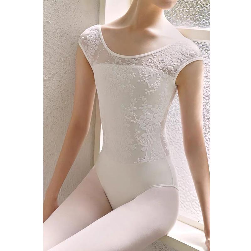 Zinnoberrot Ballett Tanzbekleidung: Body für Erwachsene für Kunstprüfungen und Eiskunstlauf