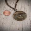 Small 50 Year Perpetual Calendar Necklace Antique Brass Nautical Vintage Style