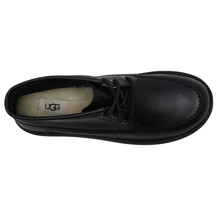 UGG Campout Chukka Uld 'Black Leather' 1123637-BLLE