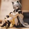 [YAORUI] Kelsey Figure, Arknights Popular Character, Cute Sitting Pose, 12cm Ornament, Perfect As a Prize, Room Decor, Car Decor, Office Decor, Tablet