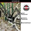 Master Lock Sold Secure Bike D Lock, Key, 280 x 110 mm