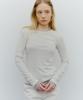 Beullaengkeu03 Sheer Cotton Round T-Shirt (4Colors)