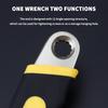 Free Shipping Large Opening Adjustable Spanner Monkey Wrench Adjustable Angle Slide Wrench 6-8-10-12-15 Inch Household Tools