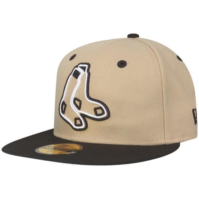 Casquette Ajustée Neon Boston Red Sox Camel Beige - New Era - Sportswear