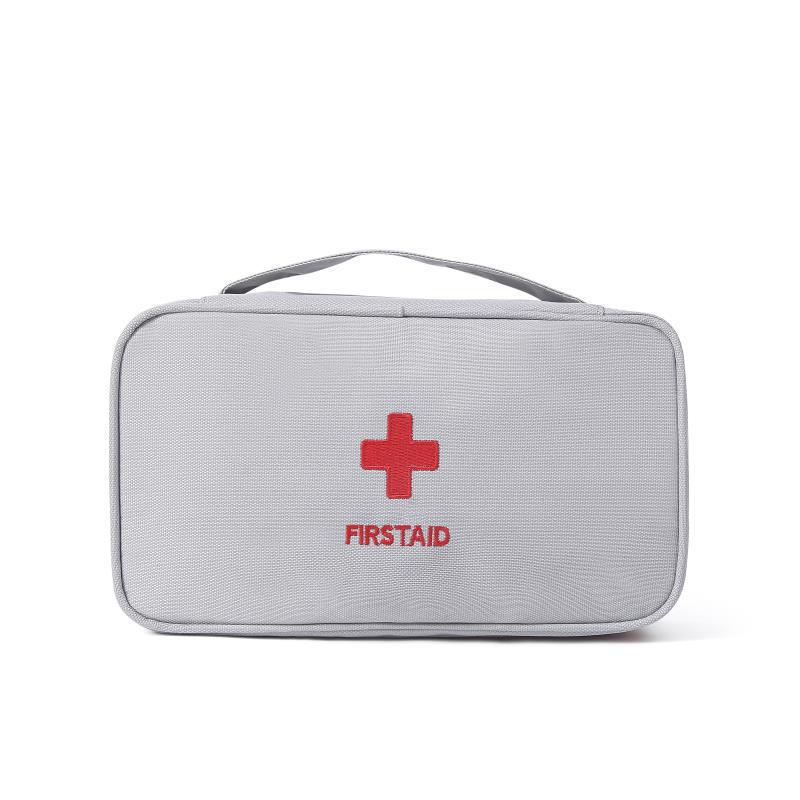 Portable First-Aid and Medicine Storage Bag for Students and Home Use