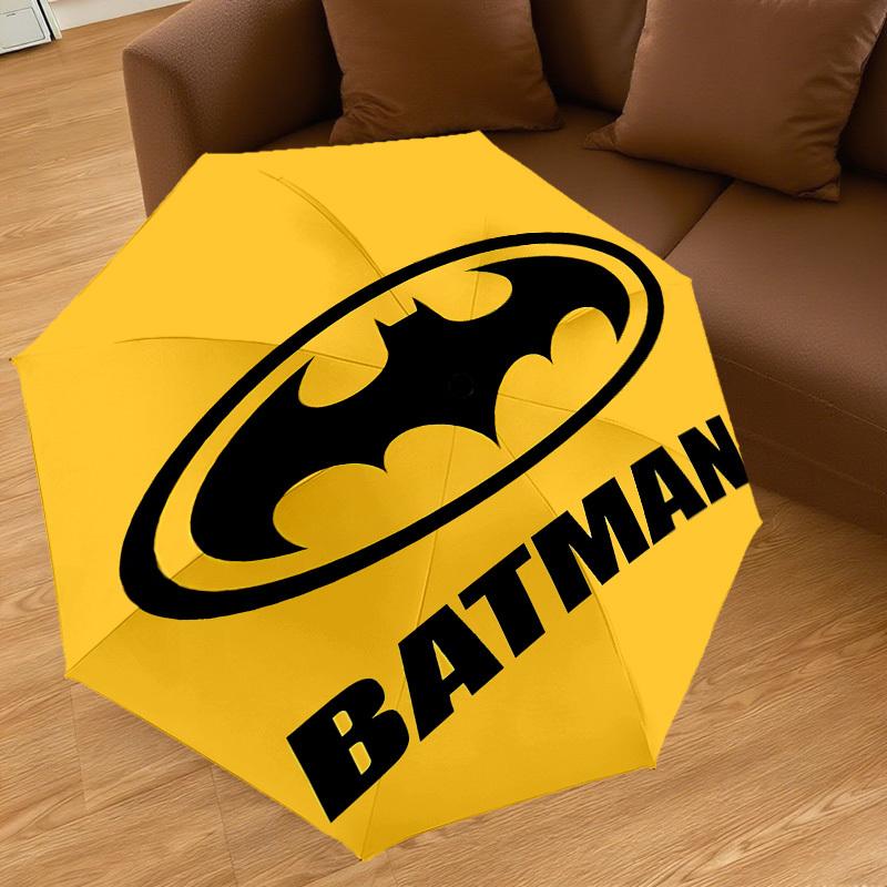 1PC Warner batman batman Automatic Open/Close Umbrella with Windproof, 86-Rib Sturdy Canopy, Durable Ribs1303A