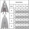Marvel Moon Knight Theme Costume Costume Jumpsuit + Cloak + Belt + Headgear Set, Halloween Cosplay Adults_L03