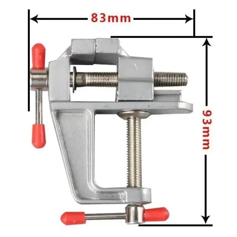 For Mini Table Tiger Pliers Clamp Bed Carving Fixed Fixture Clamp Flat Mouth Pliers Stationery Nuclear Carve Table Tiger Pliers