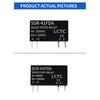 SSR Solid State Relays DC to DC Slim Relay Module 3-32VDC 6A Mini Relay Non-contact DIN Rail Relay SSR-41FDD Relays 5