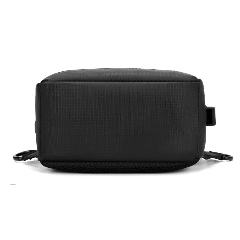 Simple and casual men's shoulder bag, trendy single-shoulder crossbody bag, student travel bag, lightweight diagal backpack, m