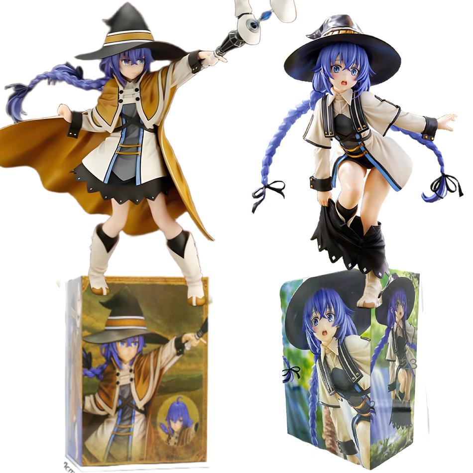Magician Roxy Migurdia 25cm Action Figure Mushoku Tensei: Jobless Reincarnation POLYVINYL CHLORIDE Animation Figure Statue Collector Playthings