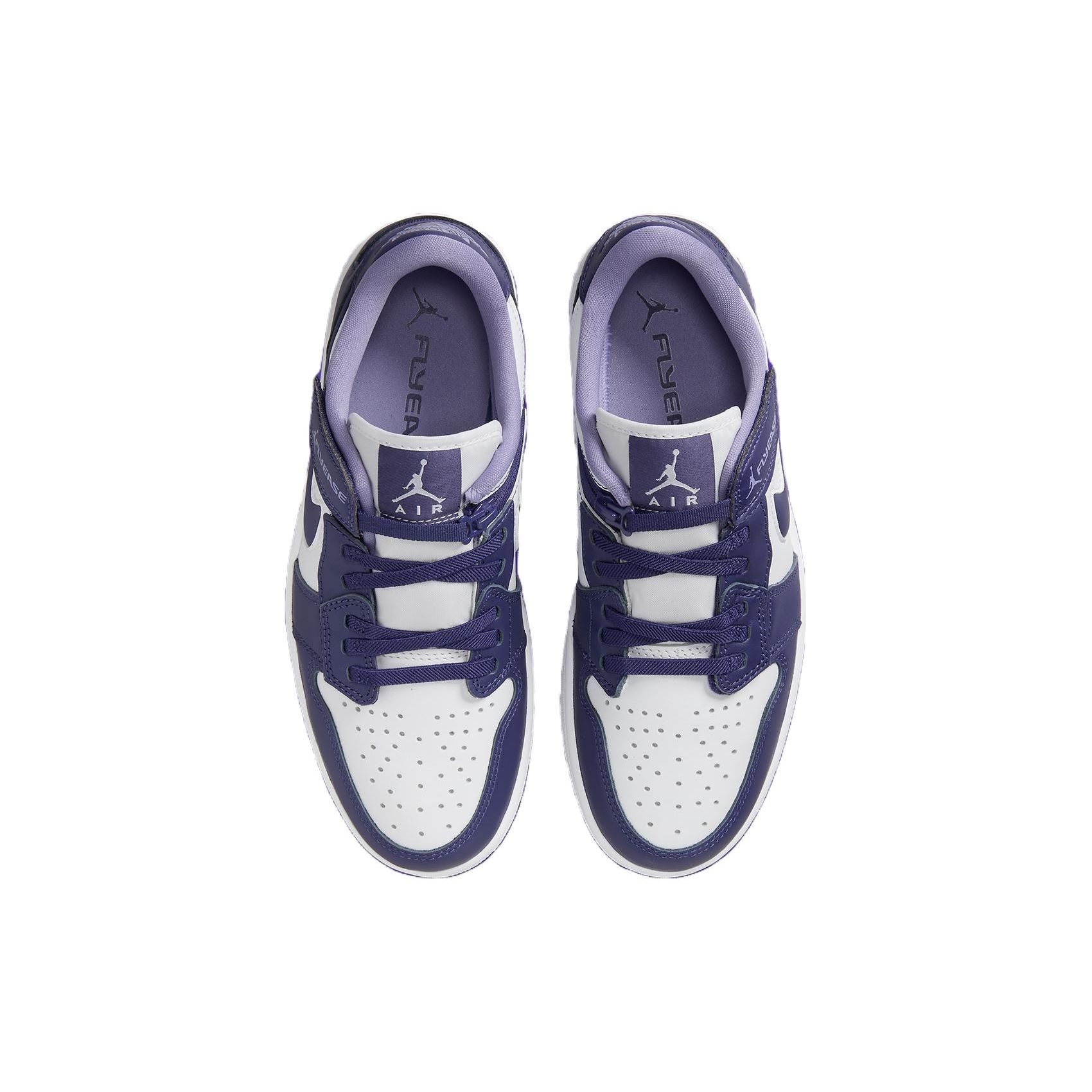 Air Jordan 1 Low FlyEase Sky J Purple Мужские кроссовки White Sky-J-Light-Purple — фото 4