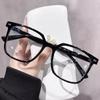 Fashion Anti Blue Light Glasses Men Computer Women Eyeglass Fashion Optical Plain Frame Spectacles Transparent Blocking Glasses