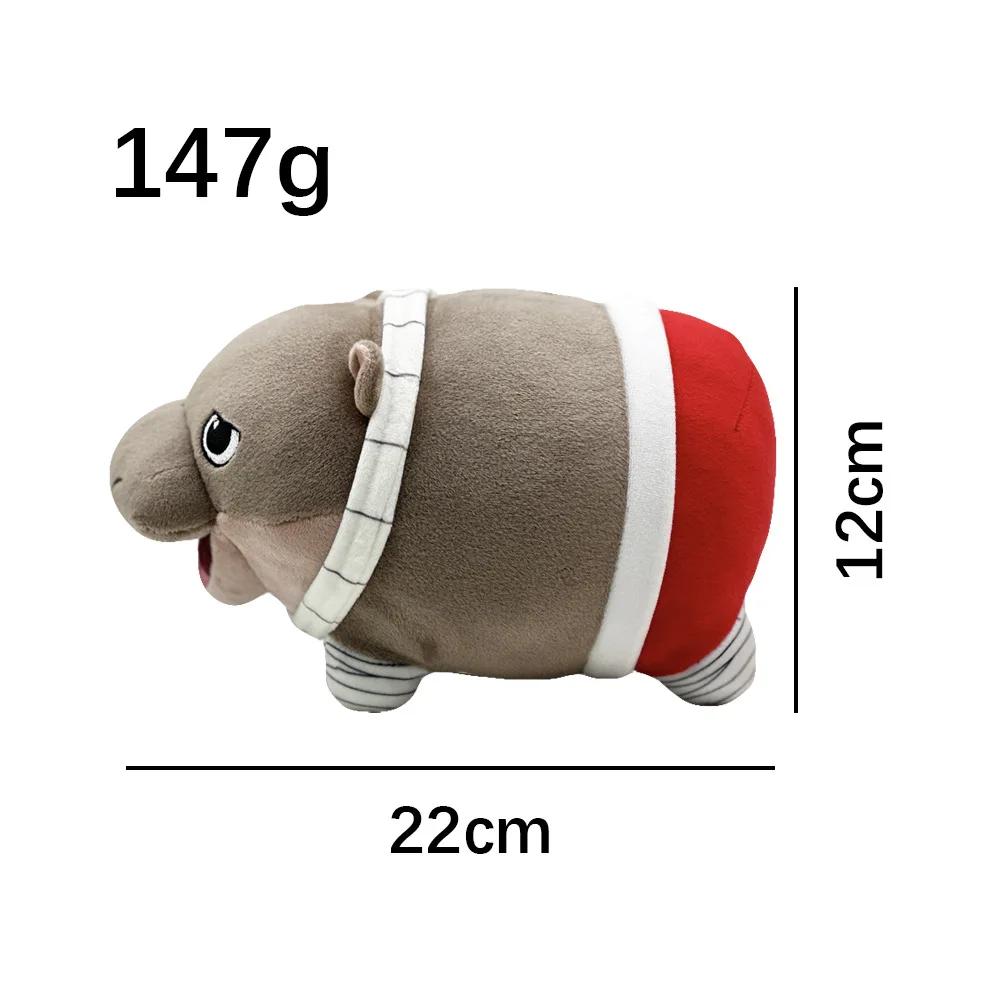 Nilpferd Plüschtier Cartoon Nilpferd Plüschtier Puppe Niedliche Stofftiere Weiches Tier Plüschtier Kissen Entzückende Nilpferd Puppe Für Mädchen Jungen