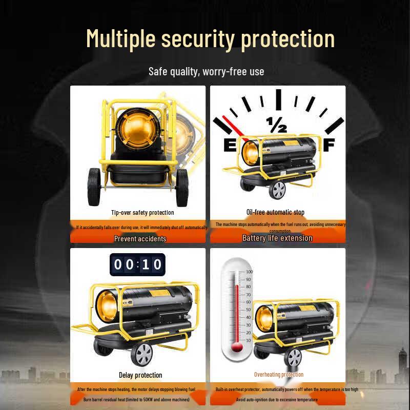 Baogong Industrial Diesel Forced Air Heater