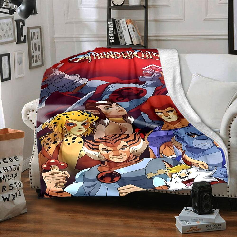1pc Thundercats Blanket Versatile for Couch, Office Bed