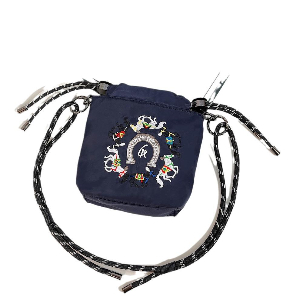 2025 Japanese Style Cute Cartoon Embroidery Crossbody Shoulder Bag for Women