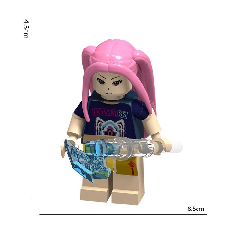 Novo : Blocos de Montar Esquadrão de Caçadores, Mini Figuras Fofas Articuláveis, Brinquedo Educacional para Crianças, Presente de Natal