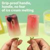 8 Holes Easy Release Ice Molds, Diy Popsicle Maker With Quick Freezing Technology For Home Ice Bars, Homemade Ice Cream Mold