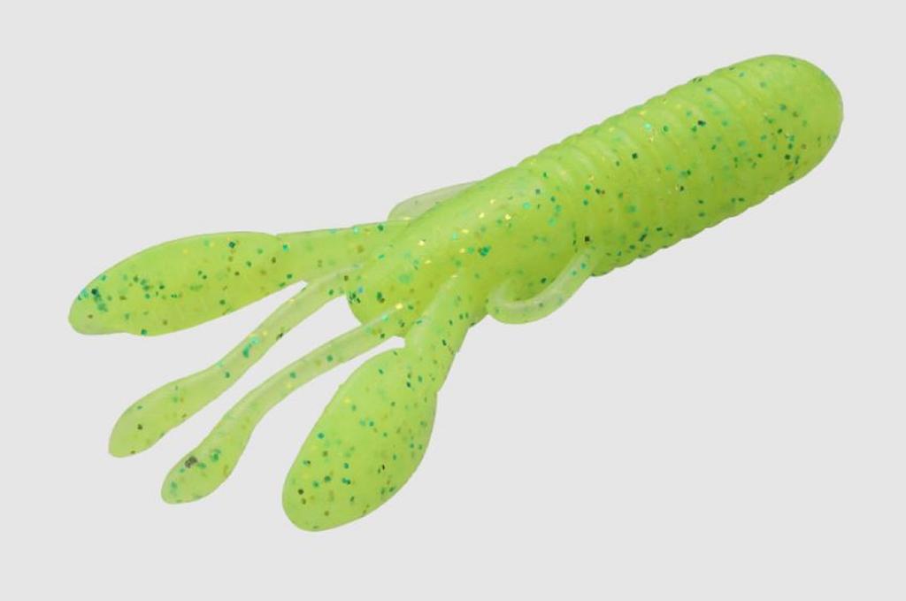 Jackall Soft Lure Cover Craw 3 Inches Lime Chart (8332)