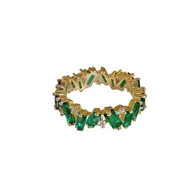 Anime Game Genshin Impact Alhaitham Cosplay Ring Al Haitham Unisex Luxury Adjusatble Green Gem Rings Party Jewelry Accessories