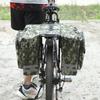 20L MTB Bicycle Carrier Bag Waterproof Bicycle Back Seat Luggage Carrier Bike Rear Rack Double Pannier Bag Bike Accessories