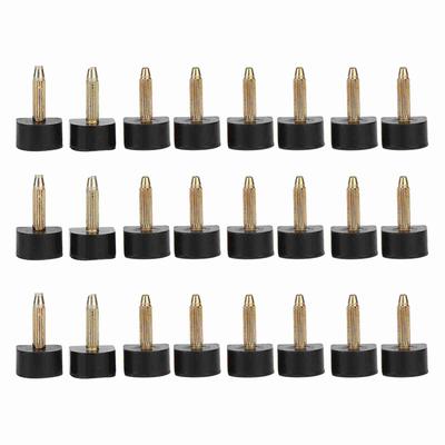 24 stücke High Heel Ersatz Tipps Nicht slip Schuhe Reparatur Ferse Dübel Protector (13 * 13 mm)