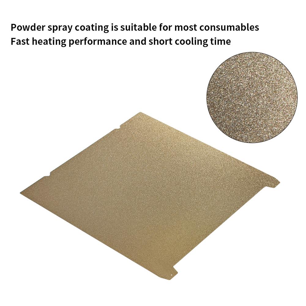 3D PEI Sheet Print Bed Flexible Removable Spring Steel Build Surface 235x235mm Compatible with Creality K1 3D Priners