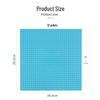 32x32 Dot Building Block Baseplate - Universal Fit for Kindergarten Block Walls, 25.5x25.5cm