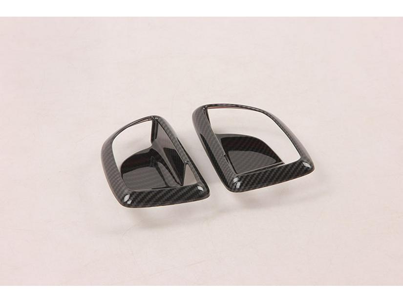 2020 H-1/GRAND STAREX - ABS Black Carbon Fiber Interior Door Handle Trim