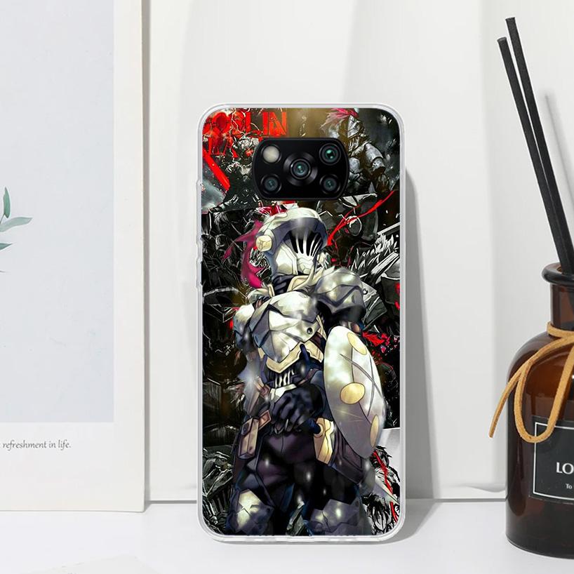 Overlord Anime Phone Case For Xiaomi Poco X7 X6 X5 M7 M8 Pro F7 Ultra Redmi 15C 15 13C 13 12C 12 10 10C 10A Art Fundas Poco X7 X