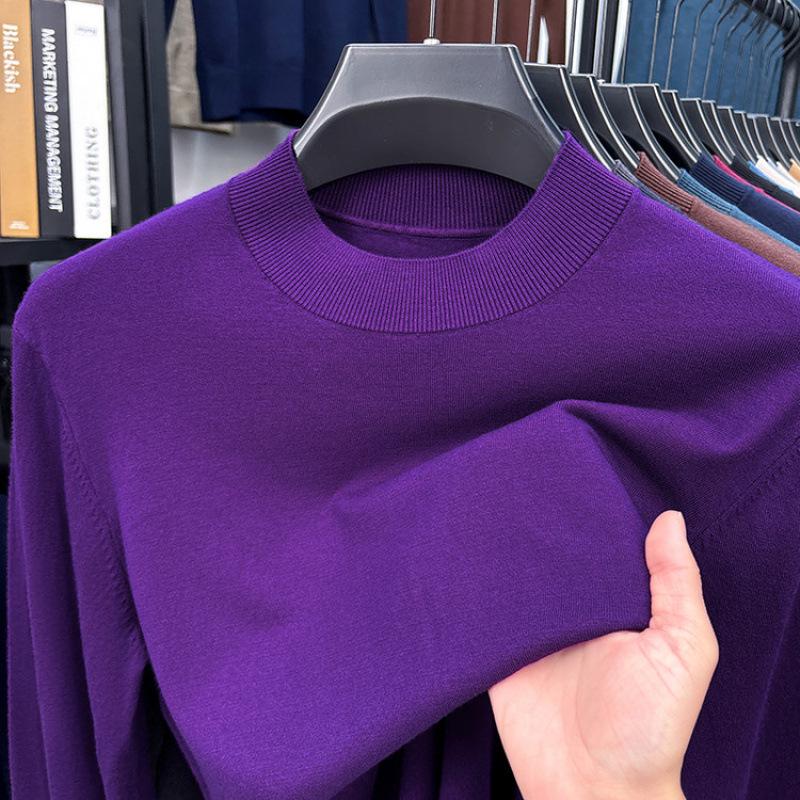 17-Farben Pullover mit halbem Stehkragen - Premium 16-Gauge Imitation Wolle Kaschmir, Selbstbewusst empfohlen