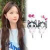 Chi Sweet Home Cat Retractable In Ear Wired Headphones Cartoon Earphone Gift