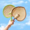 Summer Hand-Woven Traditional Baby Mosquito-Repelling Fan for Children