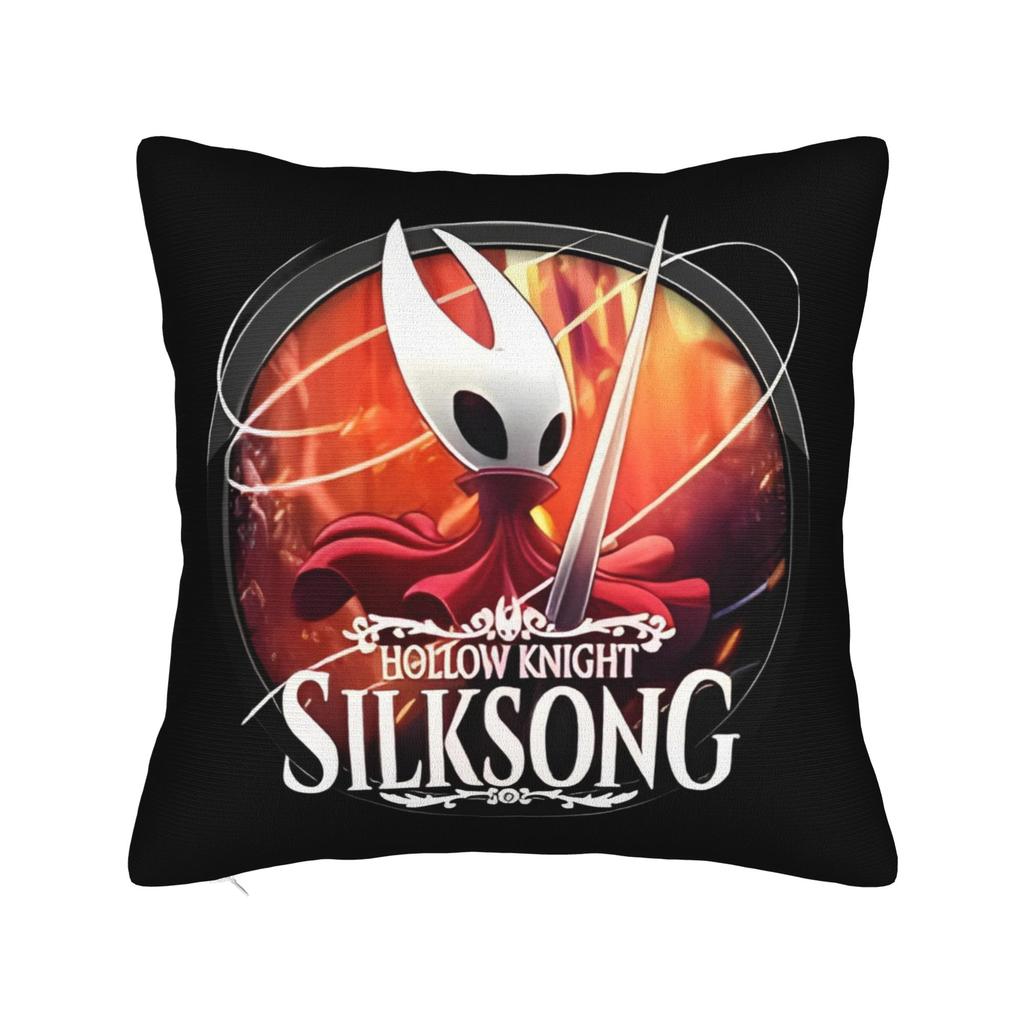 Hollow Knight Square Pillow Cases Indie Action Adventure Cushion Covers Customized Zipper Decorative Pillowcase for Living Room